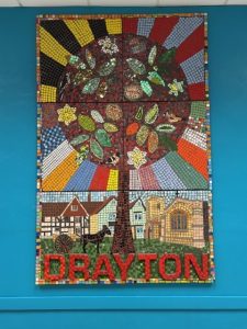 The Mural in the village hall